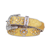 Girl's Western Sparkling Rhinestone belt - Blue