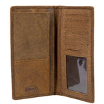 Wallet - Leather - Longhorn Brown Hair On