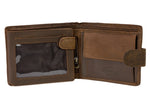 Wallet - Leather - Longhorn Brown Hair On - Square