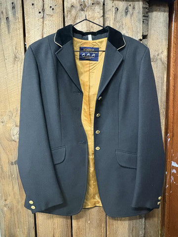 PreLoved- Ladies Black Windsor Riding Jacket- 10