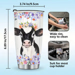 Cow - Coffee 20oz Stainless Steel Tumbler / Mug