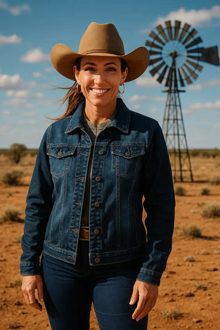 Outback - Ladies Stretch Denim Jacket