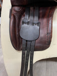 Second Hand - 16.5" E.Jeffries Dressage Saddle No.63