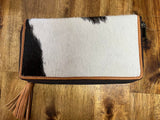 Front Zipper Cowhide Wallet – AUSTIN