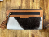 Front Zipper Cowhide Wallet – AUSTIN