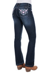 Pure Western - Ladies Leah Boot Cut Jean - 32 Leg