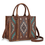 Montana West - Embroidered Aztec Tote/Crossbody