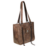 Montana West USA - Concho Collection Concealed Carry Tote Bag - Coffee