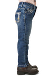 Pure Western - Girls Clementine Slim Leg Jean