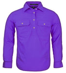 Pilbara UPF50+ Work Shirts - Kids