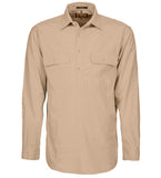 Mens Pilbara Closed Front 3/4 button - L/S Shirt - Colours 2