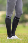 BARE Compression Sock - Logo - Black Adults