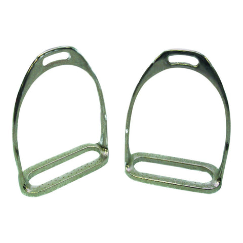 Eureka - Two Bar Nickel Plated Stirrup Irons