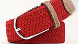 Unisex Stretch Braided Equestrian Horse Riding Belt - Multi Coloured