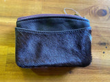 Florida - Card and Change Cowhide Purse