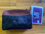 Florida - Card and Change Cowhide Purse