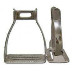 Stockman 4 Bar Stirrup Iron - Stainless Steel