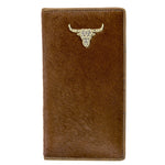 Wallet - Leather - Longhorn Brown Hair On