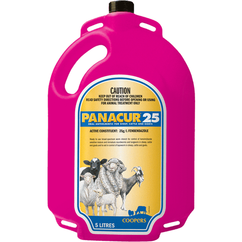 Coopers Intervet Panacur 25 - 1ltr