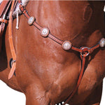 Silver Stud Breastplate