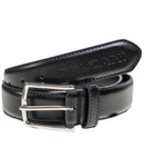 Ladies Leather Horse Riding Belt - Black