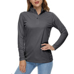 SunSafe UPF 50+ Horse Riding L/S - Black/Grey Range