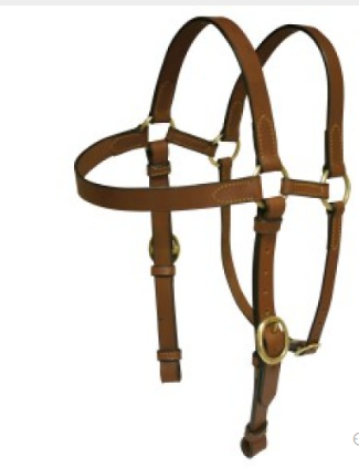 Flinders Extended Head Barcoo Bridle 7/8 inch - London Tan Cob