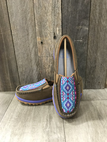 Twisted X - Aztec Short Slipon Driving Moc