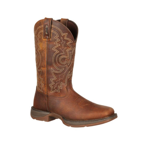 Rebel by Durango Pull-On Western Boot ( Saddlehorn/Clover)