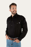 Ringers Western - King River Mens Half Button Work Shirt