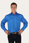 Ringers Western - King River Mens Half Button Work Shirt