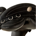 Syd Hill - Premium Stock Saddle with Swinging Fender, Synthetic - SHX Adjustable Tree