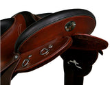 Syd Hill - Barkley Stock Saddle with Swinging Fender, Leather - SHX Adjustable Tree