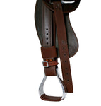 Syd Hill - Barkley Stock Saddle with Swinging Fender, Leather - SHX Adjustable Tree